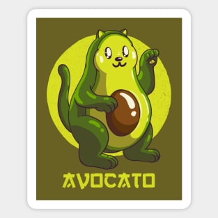 Avocato Avocado Cat Magnet